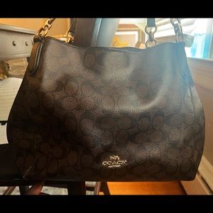 Gently used Coach Signature purse